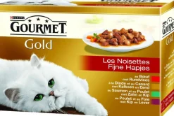Pâtée pour chat Les Noisettes Gourmet Gold 12x85g