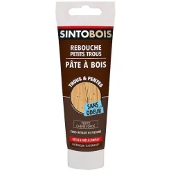 Pâte à bois rebouche petits trous chêne foncé 80g