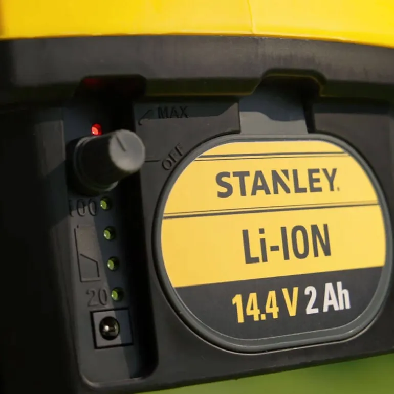 Pulvérisateur dorsal à batterie 12L 5 bars STANLEY