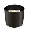 Raccord anti-bistre noir mat Ø125mm