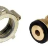 Raccord butane direct pour tuyau serti 3/8"G