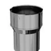 Raccord poêle-tubage inox 180m x 180/186mm