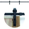 Rail rustique en acier noir mat 200 cm SKYLAB