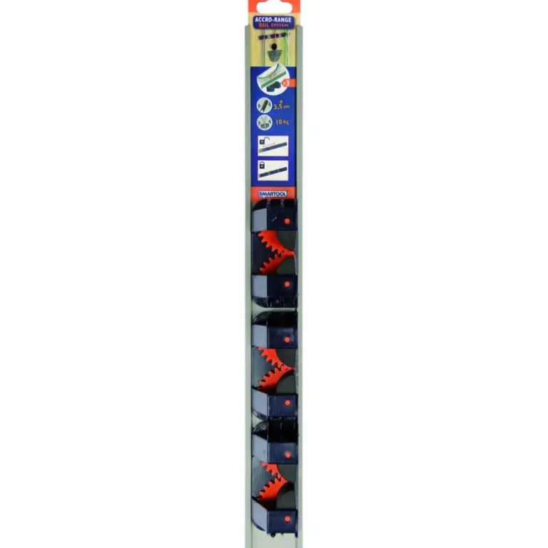 Rail avec 3 supports de rangement Accro Range