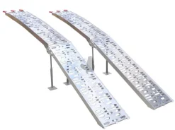Rampes alu pliables 2,26x0,30 m