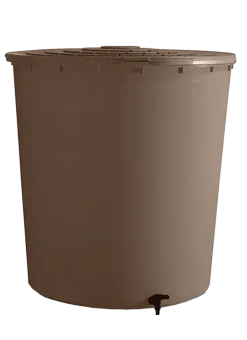 Récupérateur d'eau 350L taupe BELLI