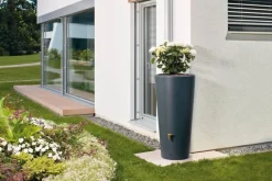 Récupérateur d'eau 4rain Vaso 2in1 graphite grey 220L