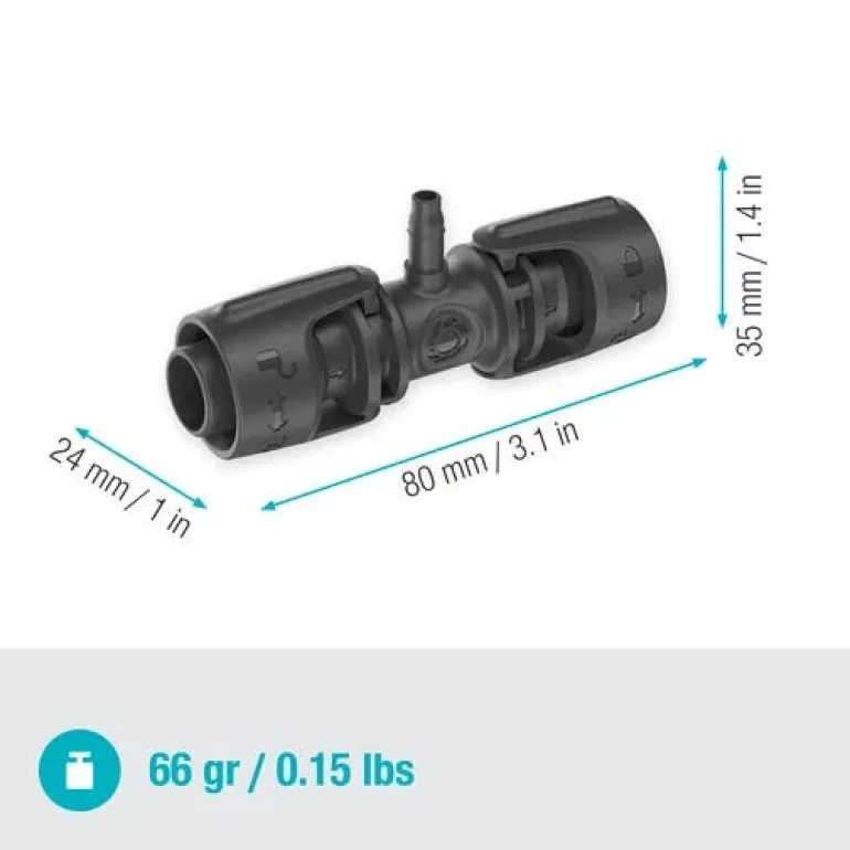Réducteur en T 13 mm - 4,6 mm GARDENA