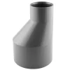 Réduction excentrée PVC évacuation mâle/femelle Ø100x50