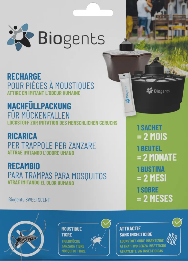 Recharge BG-Sweetscent piège à moustiques 2 mois