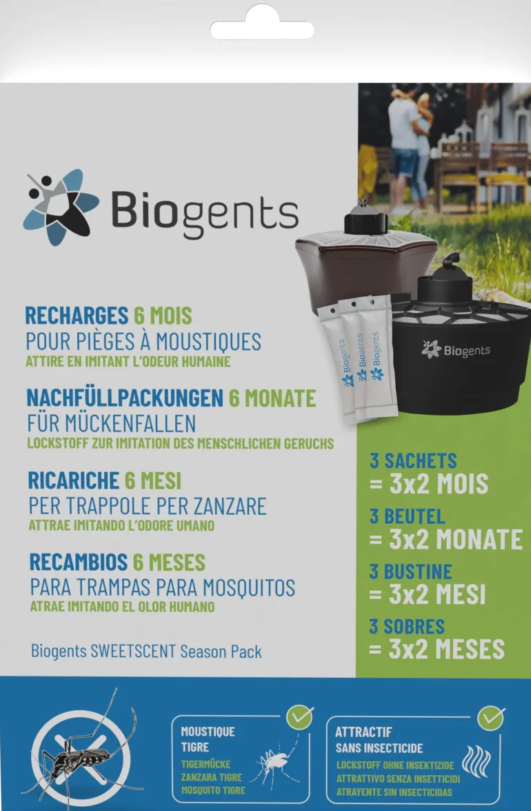 Recharge BG-Sweetscent piège à moustiques 6 mois