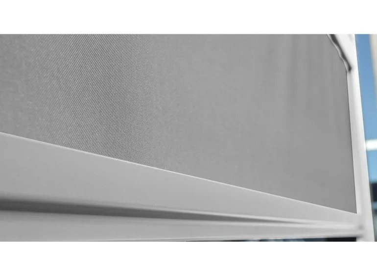 Rideau 3ml gris pour pergola bioclimatique autoportante