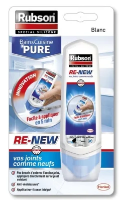 Rénovateur de joint Re-New blanc blister 100 ml