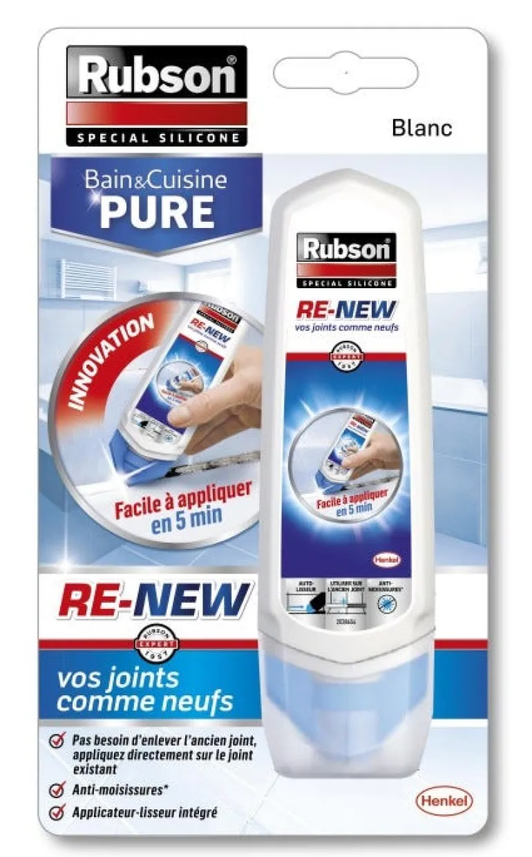 Rénovateur de joint Re-New blanc blister 100 ml
