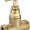 Robinet d'arrêt double mâle M20x27