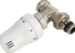 Robinet de radiateur thermostatique droit 15x21