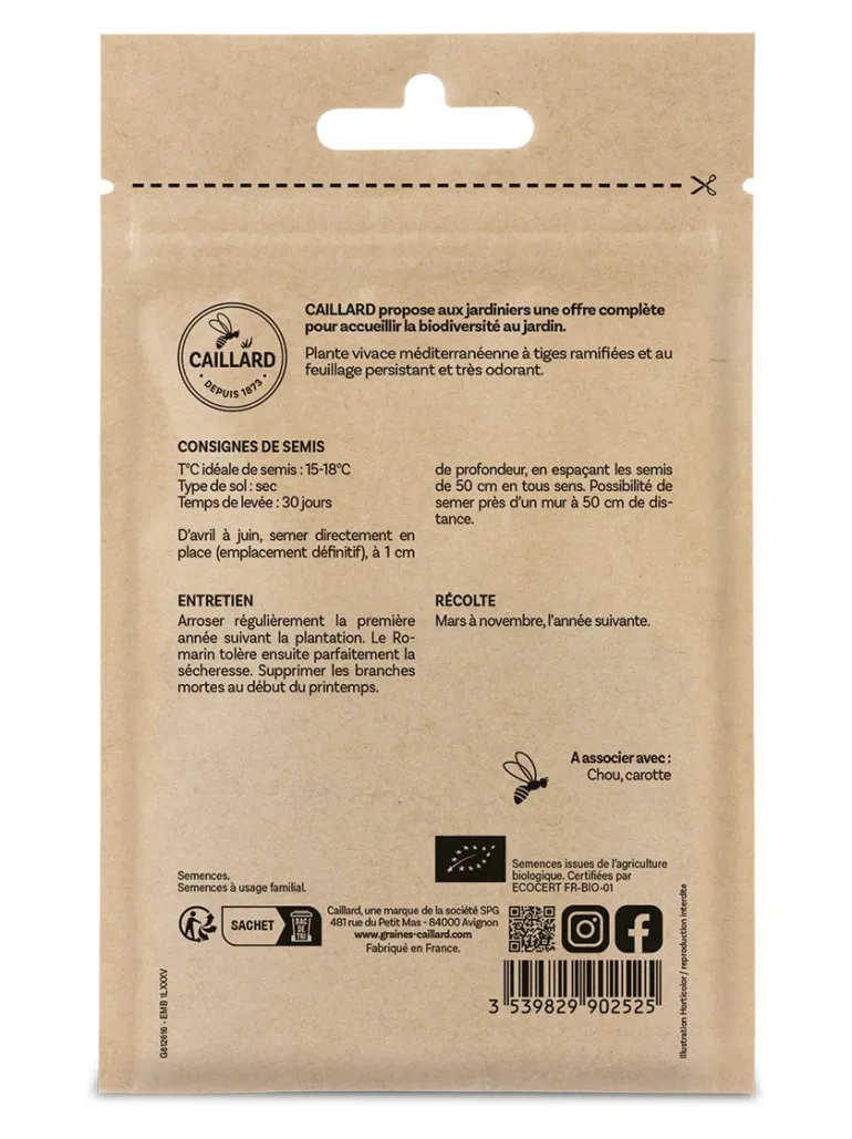Romarin Bio 0,5g CAILLARD