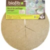 Rond de paillage potager en chanvre Ø 40cm (x2)