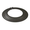 Rosace noir mat 150