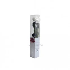 Rose éternelle premium blanche D7/8
