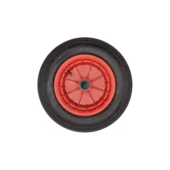 Roue bulle pour manutention 200kg Ø400mm rouge