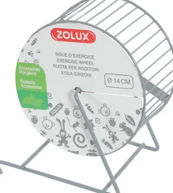 Roue d'exercice métal pour rongeur - Ø 14cm