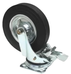 4 roues renforcées Ø200mm 12kmh 400kg pour poubelle CityBac