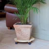 Roule-pot rond Flora Roll Natura Ø35 cm NORTENE
