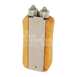 Roulette Zig zag premium bois inox