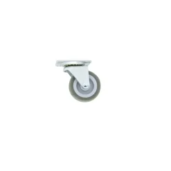 Roulette miniroll à platine 45x30mm pivotante 12kg Ø32mm
