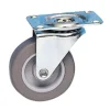 Roulette miniroll à platine 54x38mm pivotante 15kg Ø42mm