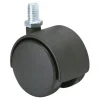 Roulette Ø40mm fixation à tige filetée 20 kg (x1)