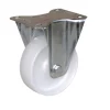 Roulette platine fixe axe démontable 65kg Ø65mm