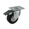 Roulette port-roll à platine 67x48mm pivotante 50kg Ø50mm