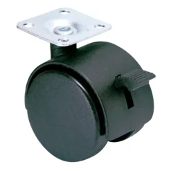 Roulette twiny à platine Ø40mm 25kg (x1)
