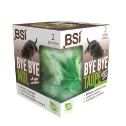 Répulsif bye bye taupe 2 sachets BSI