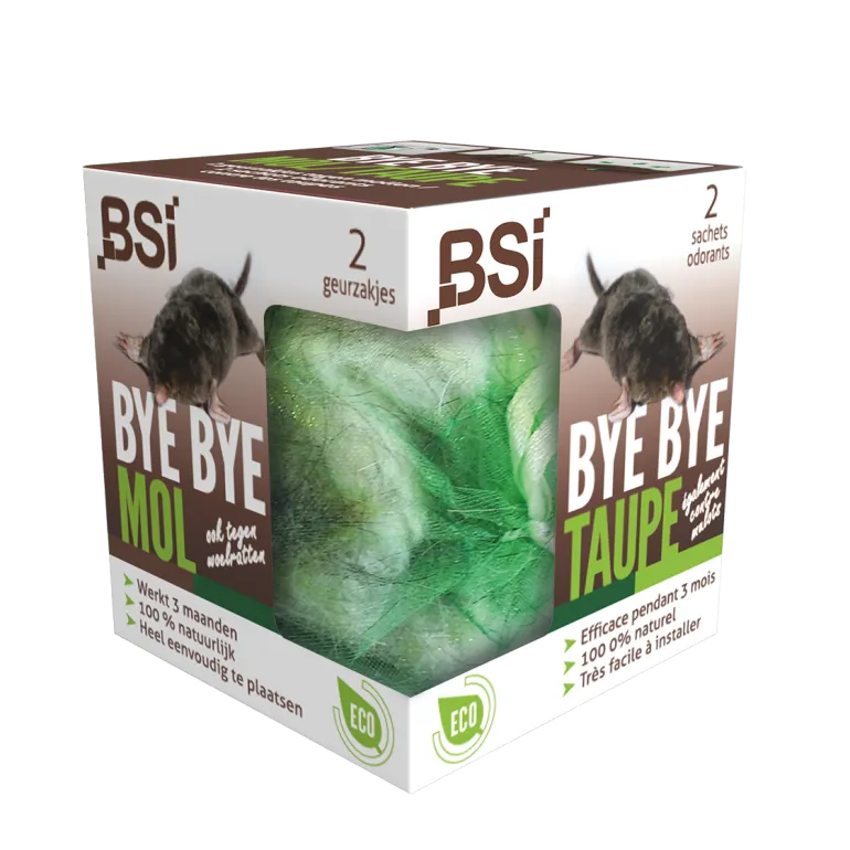 Répulsif bye bye taupe 2 sachets BSI