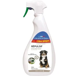 Répulsif d'exterieur pour chien 650 ml +350 ml