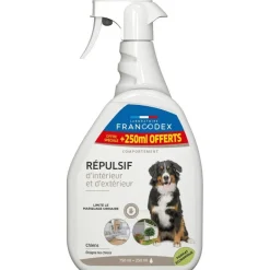 Répulsif d'intérieur et d'extérieur pour chien 1L