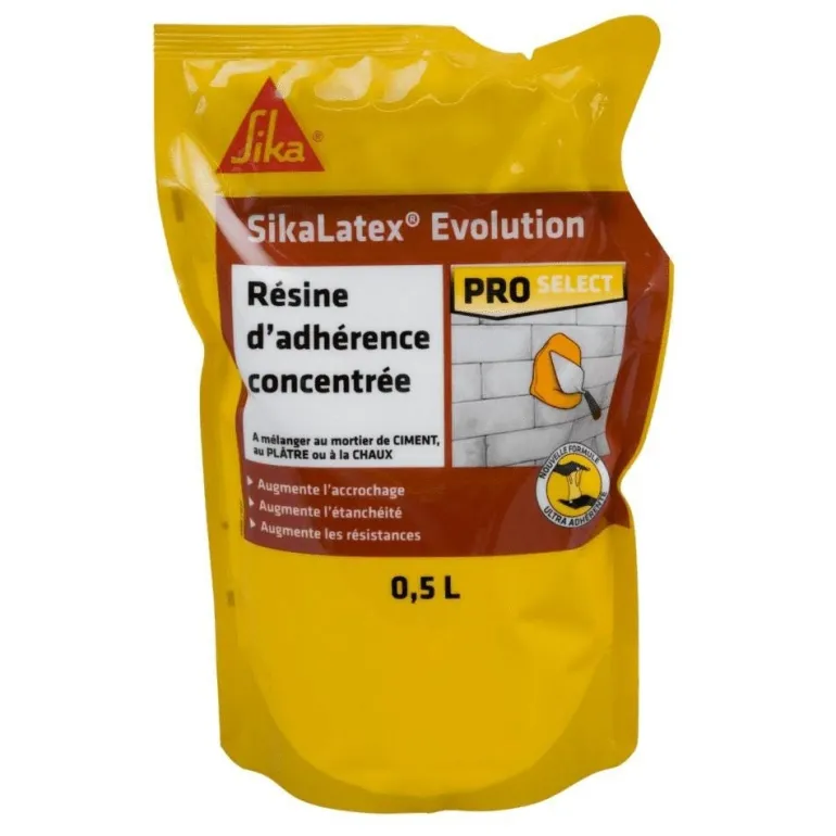 Résine d'adhérence concentrée SikaLatex Evolution - 500ml