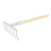 Râteau 7 dents rondes 120 cm inox