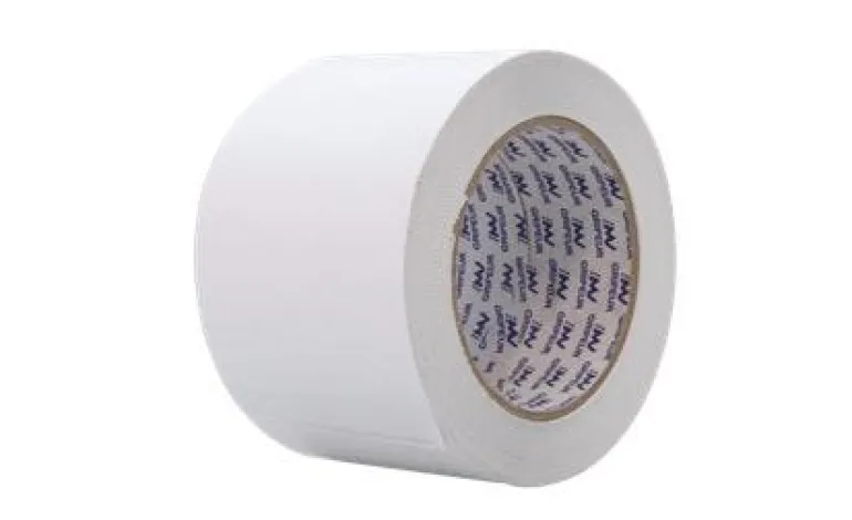 Ruban joint PVC cranté blanc 75mm 66m