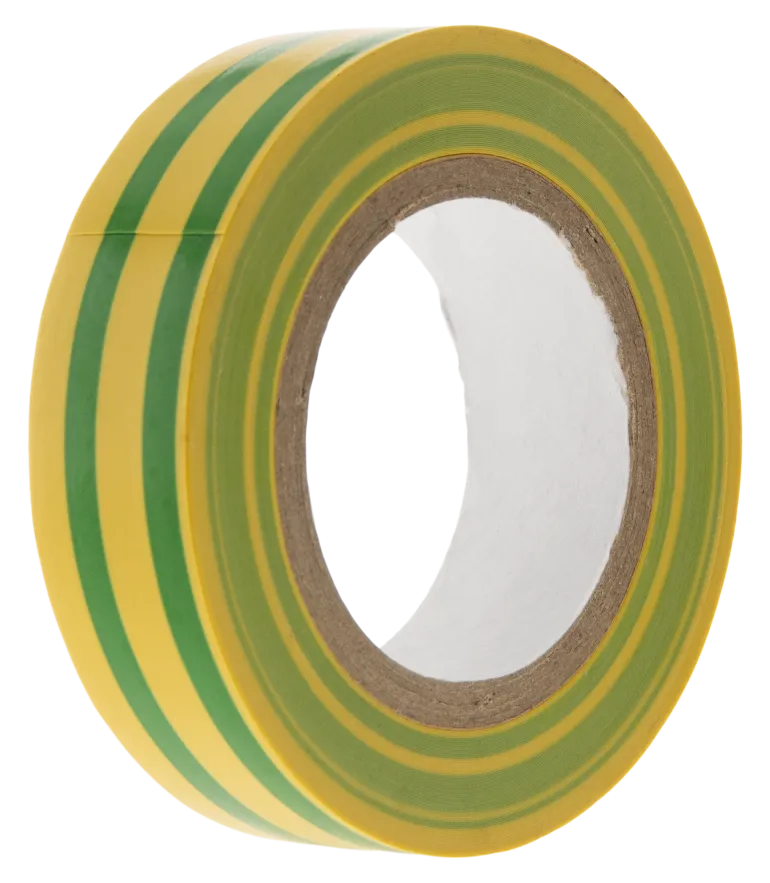 Ruban adhésif isolant 15mm x 10m vert/jaune ZENITECH