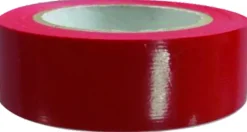 Ruban isolant 10mx19mm rouge