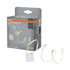 Ruban Led Cob à piles 2m blanc chaud OSRAM
