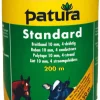 Ruban STANDARD 10 mm blanc 4 inox PATURA