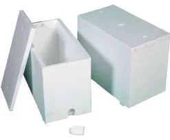 Ruchette polystyrène HD blanc Dadant 6 cadres