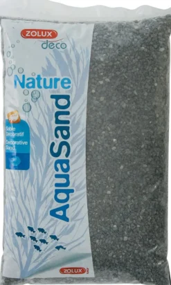 Sable décoratif Aquasand nature basalte noir 5kg ZOLUX