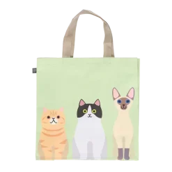 Sac de courses motif chats