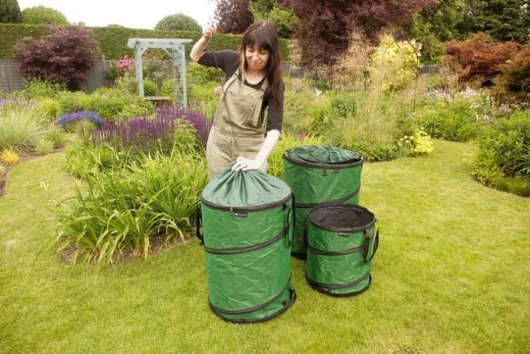 Sac de jardin pop up 125L refermable